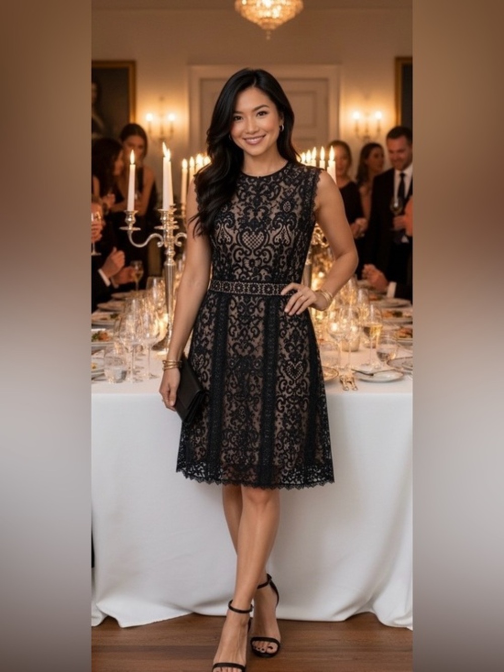 Nanette Lepore Sz 10 “Lovely Lace Dress” NWT ($498 Retail Tag)